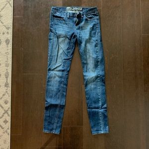 Madewell skinny jeans sz 26